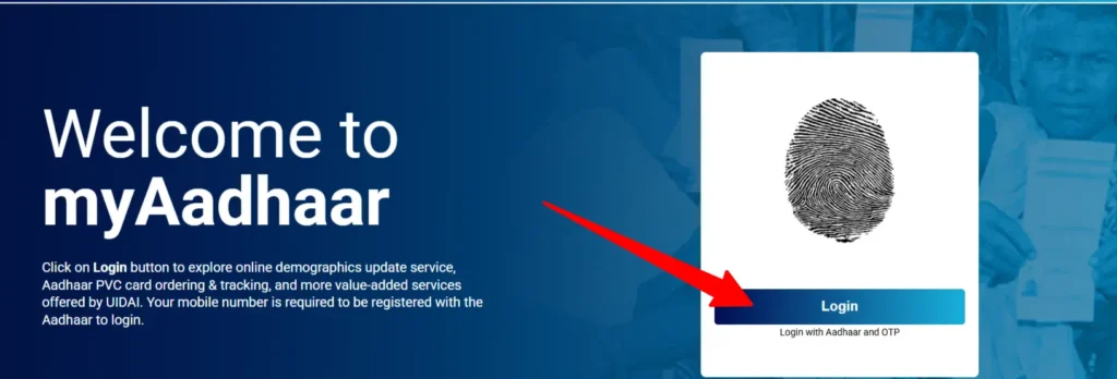 Aadhaar-Services-Unique-Identification-Authority-of-India-Government-of-India Login